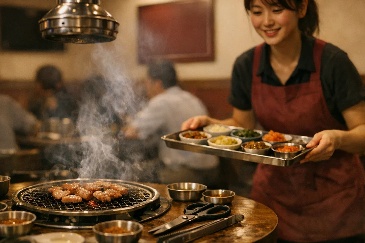 족발·보쌈 매장의 포스기 결제 장면